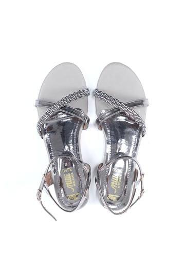 Milli Shoes - Silver Sandals - 3104