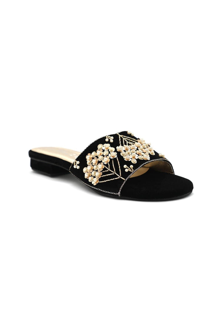 Milli Shoes - Black Slides - 1489
