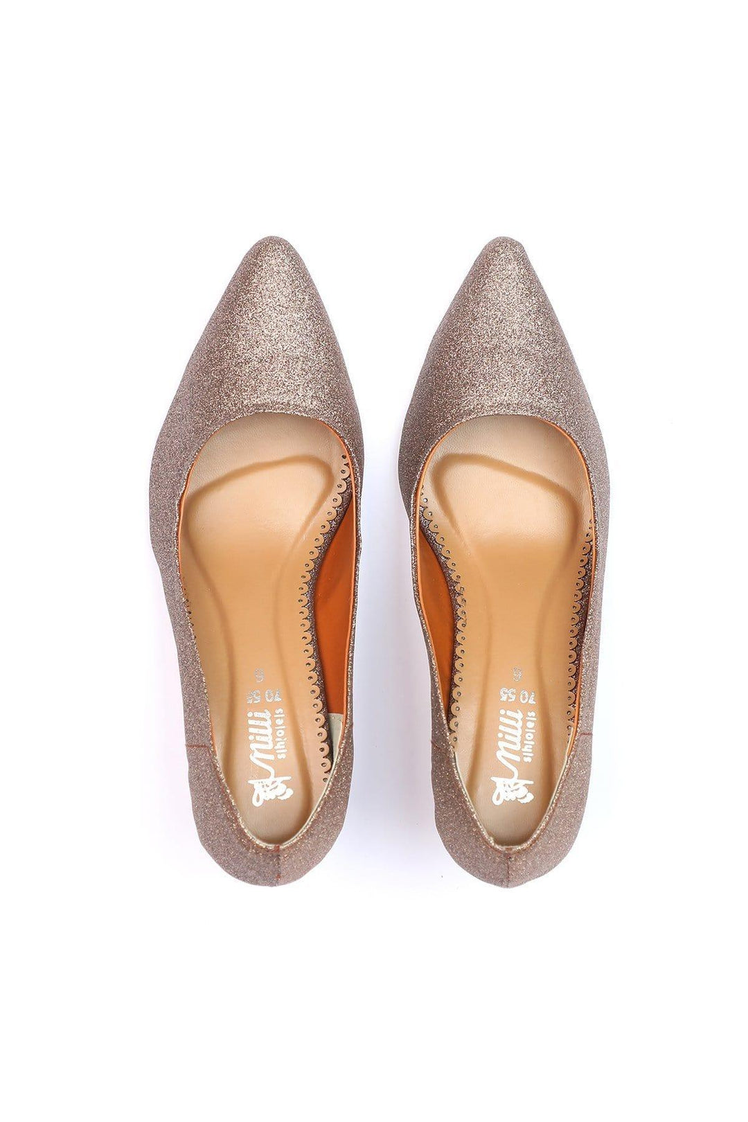 Milli Shoes - Brown Heels  - 8003