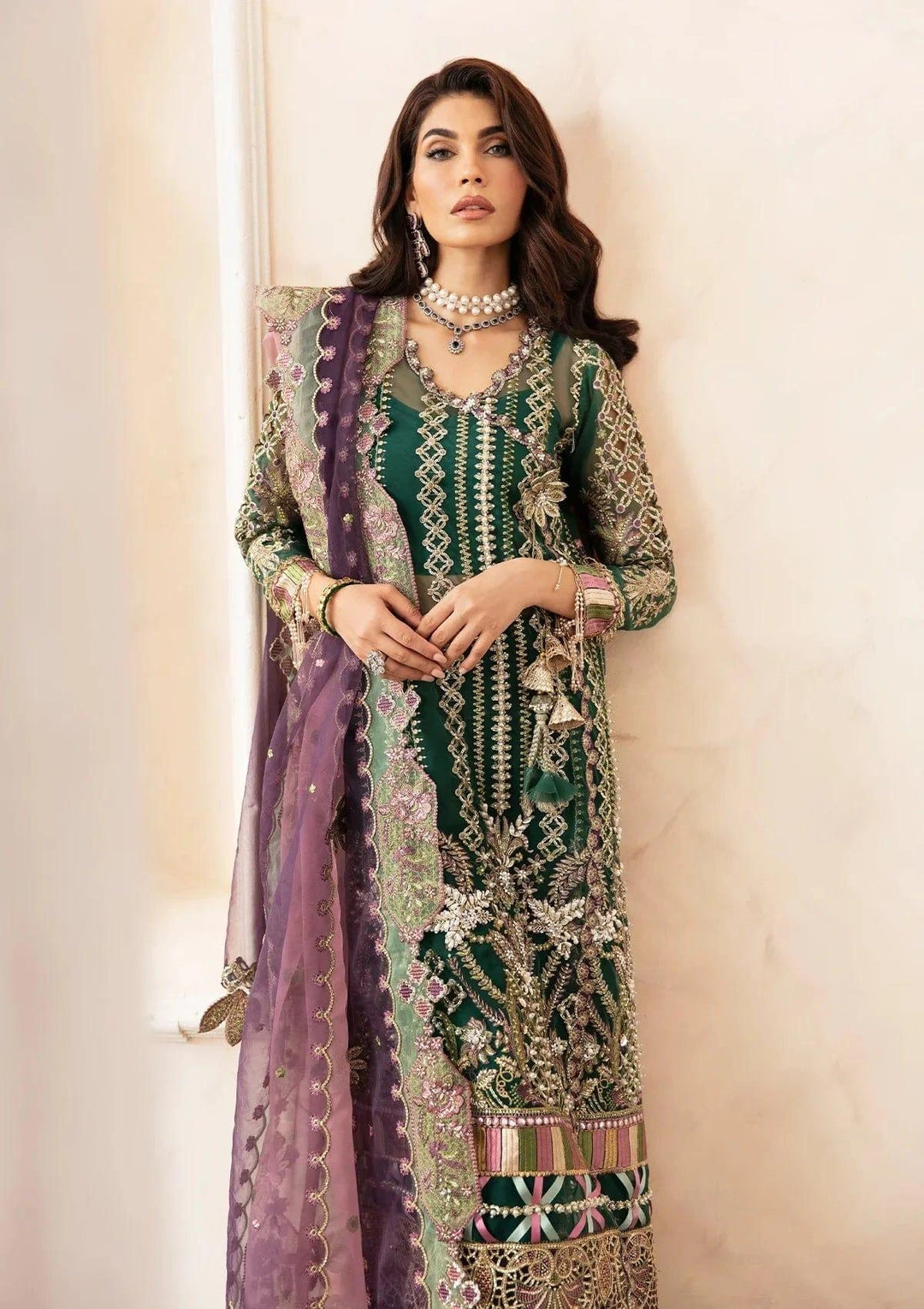 Elaf Premium - ECH-07 AYZEL - 3 Piece - Unstitched - Studio by TCS