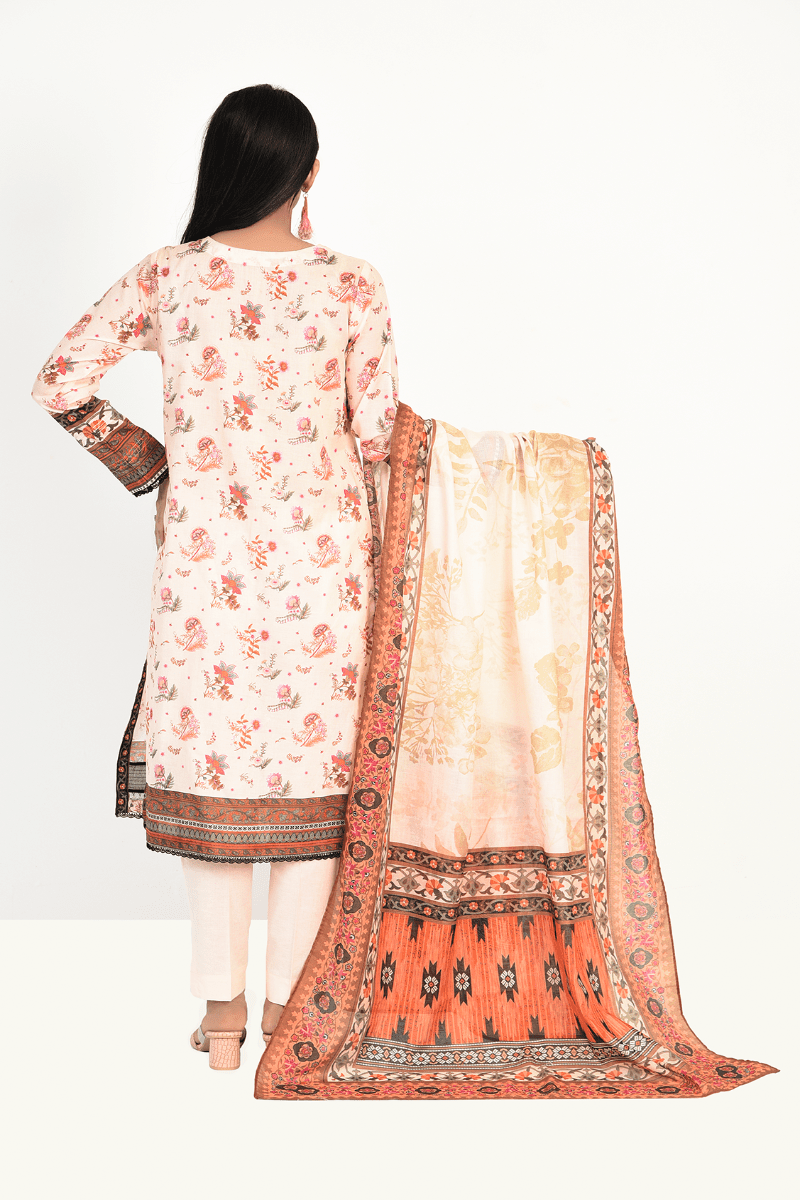 Mizaj - 3 Piece - Unstitched - Lawn Suit - Studio by TCS