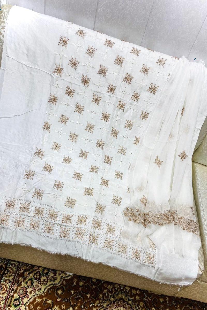 Design by Amina - Silk Tarkashi - 2pc - 2 - Studio by TCS