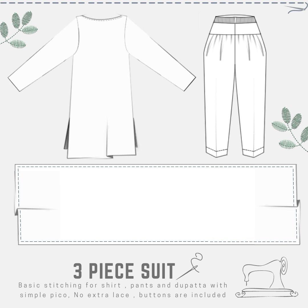 3 Piece - Stitching Service