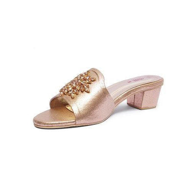 Milli Shoes - Gold Slides - 1507