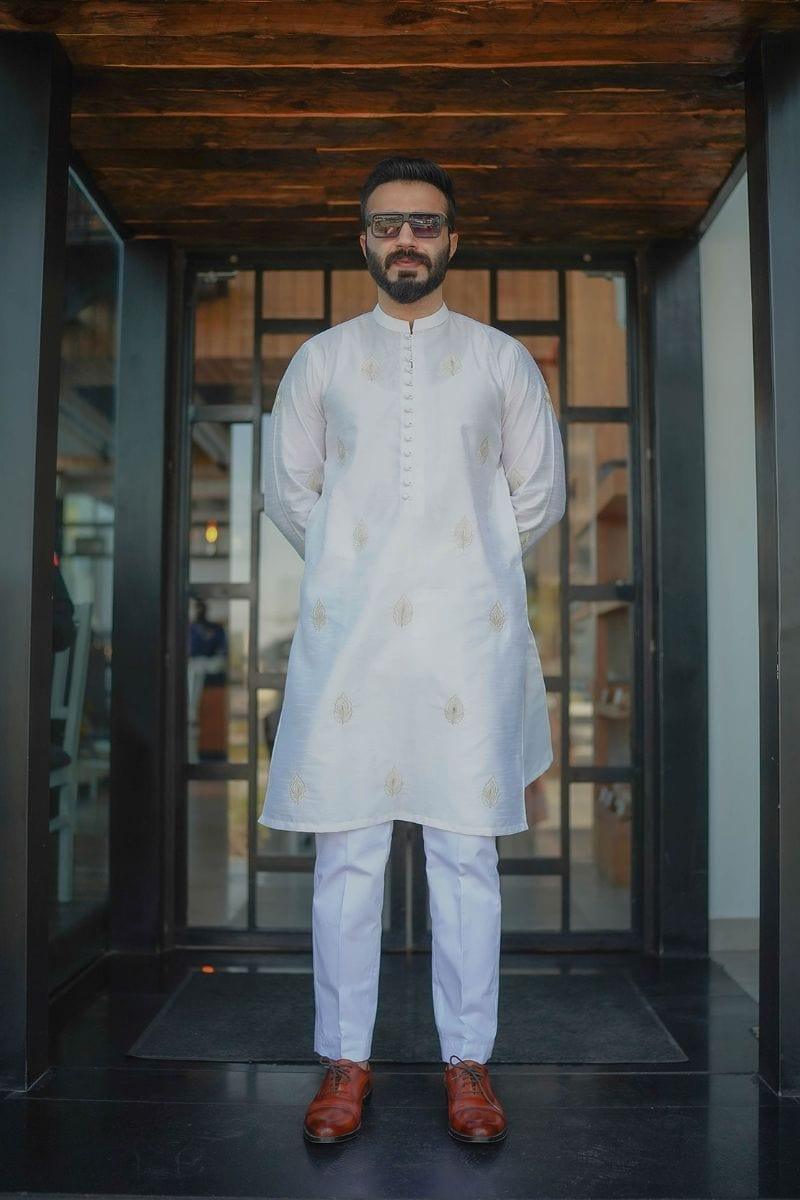 Leon Man - WHITE KURTA - 1 Piece - Studio by TCS