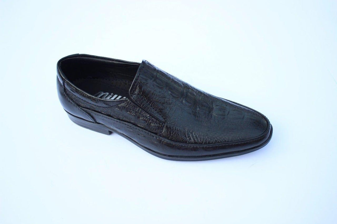 Milli Shoes - Black Leather Moccasin - 46092