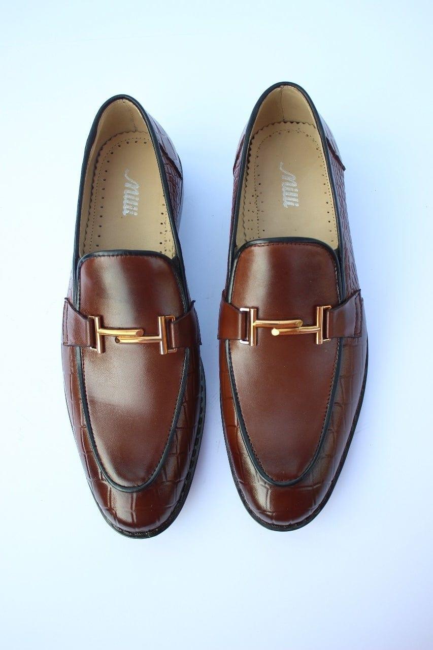 Milli Shoes - Brown Leather Moccasin - 46150