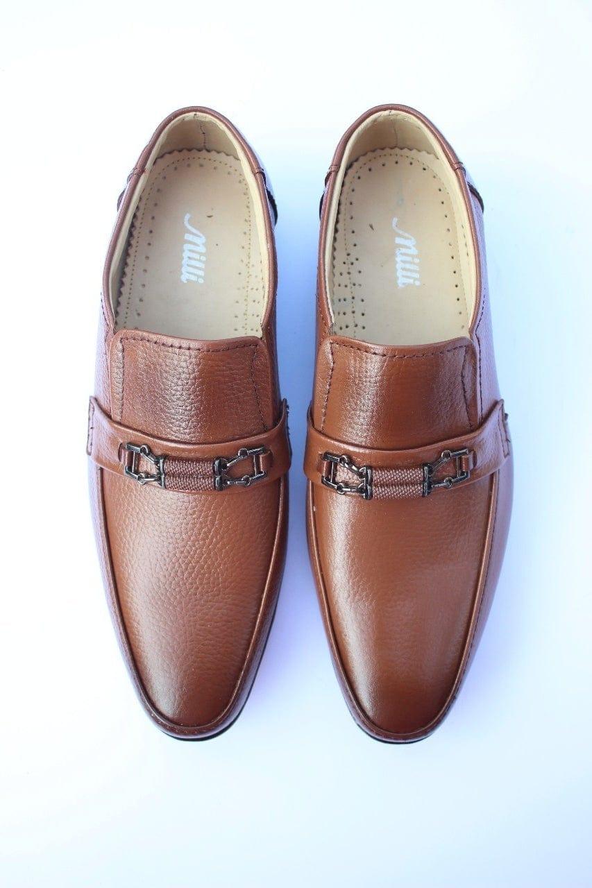Milli Shoes - Light Brown Leather Moccasin - 46152
