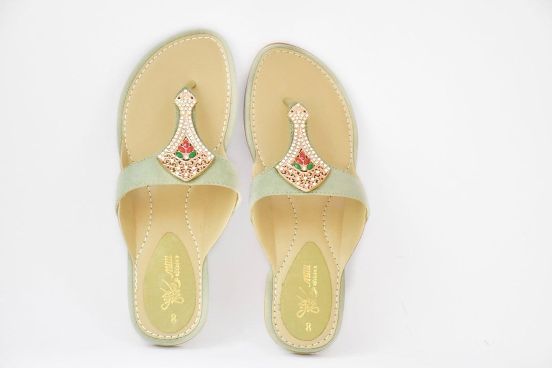Milli Shoes - Green - Flats