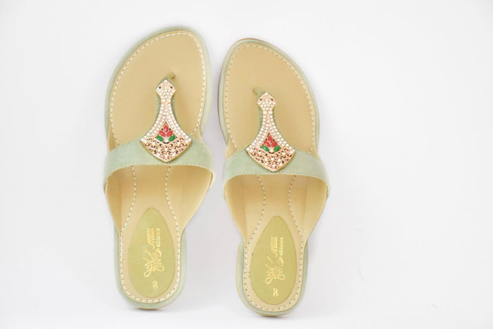 Milli Shoes - Green - Flats