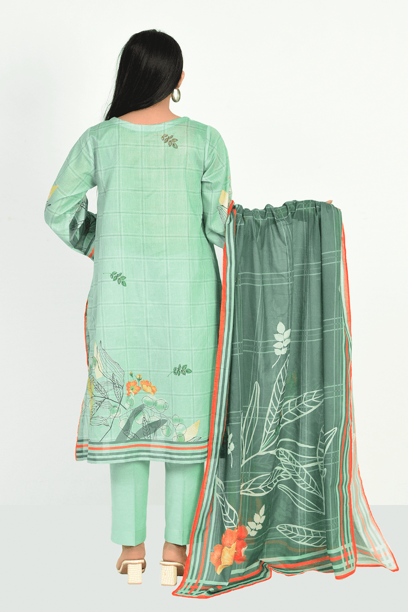 Mizaj - 3 Piece - Unstitched - Lawn Suit - Studio by TCS