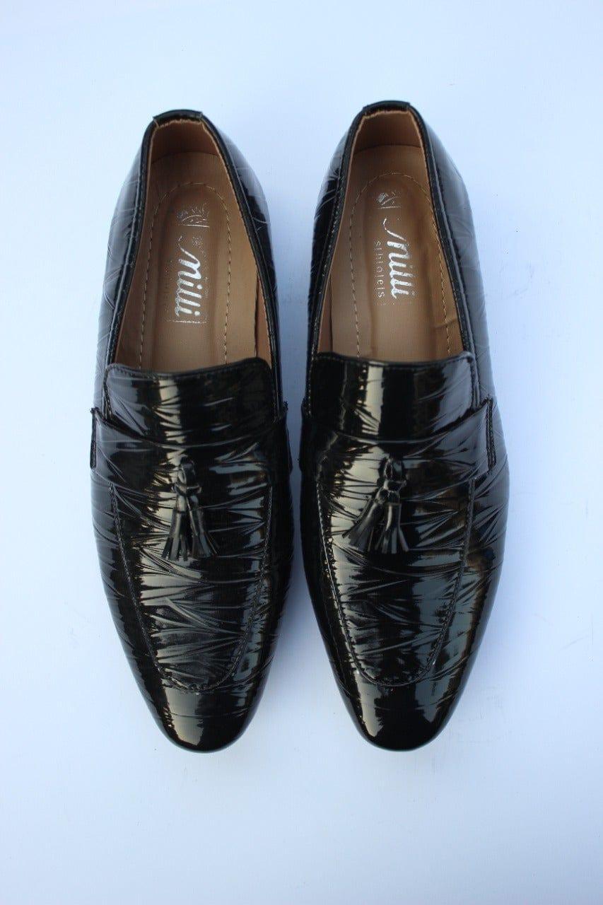 Milli Shoes - Black Synthetic Moccasin - 46428