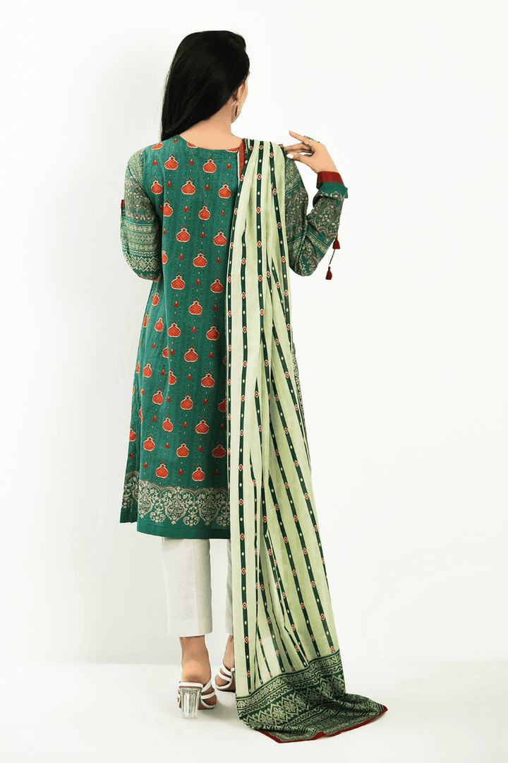 Mizaj - 3 Piece - Unstitched - Embroidered Lawn Suit - Studio by TCS