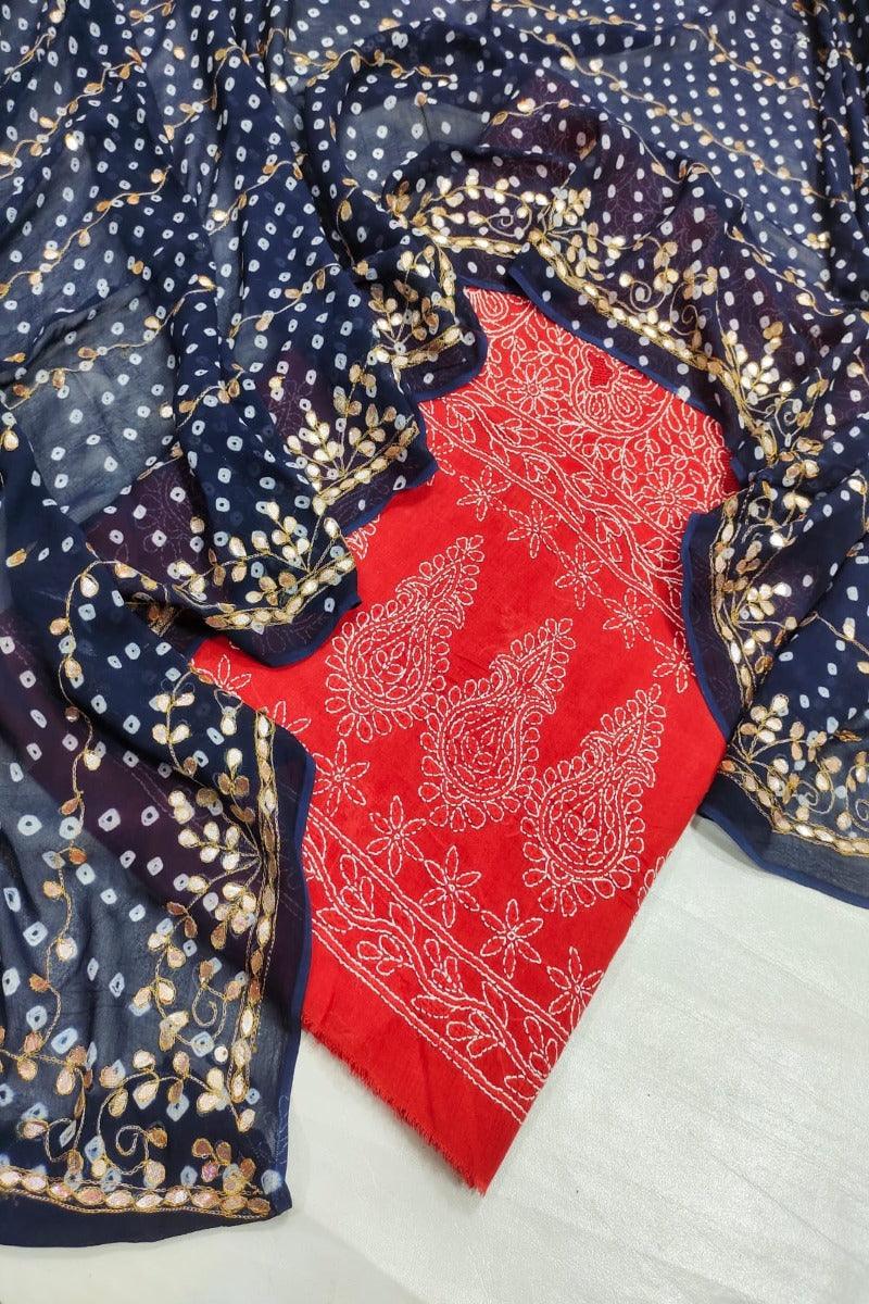 Design by Amina - Indian Chickenkari - 2 Piece - 5 - Studio by TCS