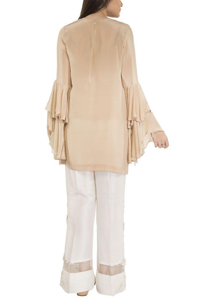 Maheen Ghani Taseer - Grip Embroidered Shirt