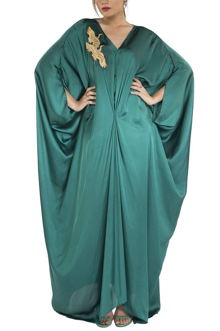 Maheen Ghani Taseer - Shamose Silk Kaftan