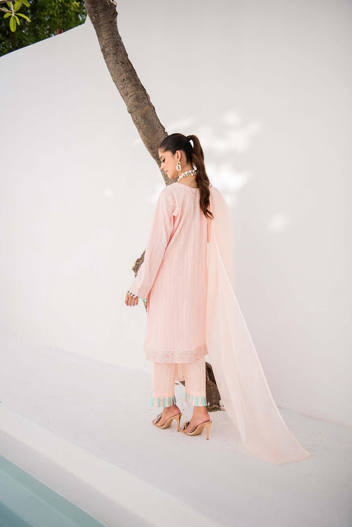 Nuriyaa - Dahlia - chikankari - Pink - 3 Piece - Studio by TCS