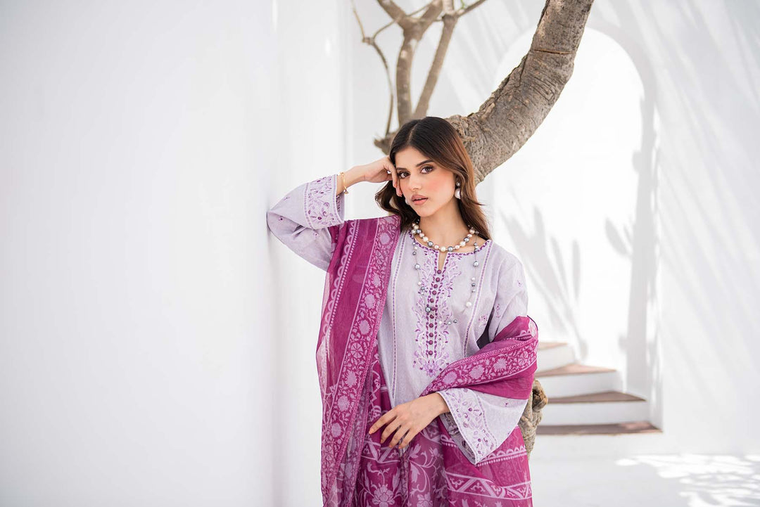 Nuriyaa - Yaas - chikankari - Ivory - 3 Piece - Studio by TCS