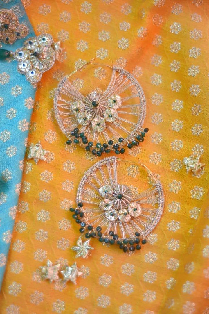 Chapter 13 - Green Phool Jaal Baali Earrings