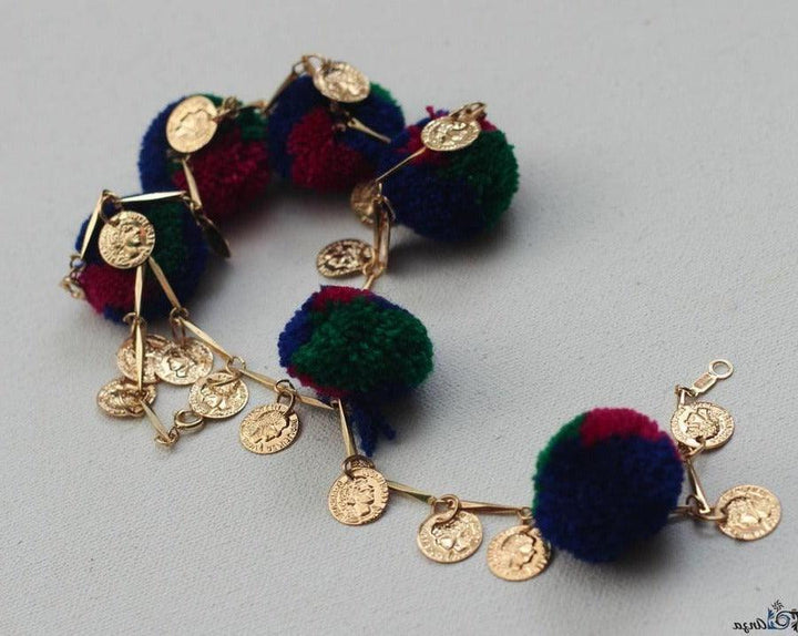 Chapter 13 - Multi Pom Pom Anklet
