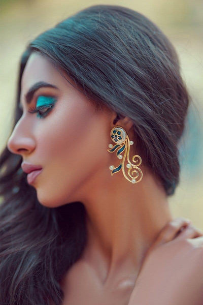 Shaista Jewelry - Wave Earrings