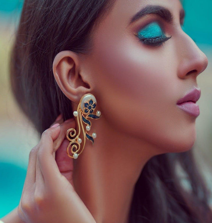 Shaista Jewelry - Wave Earrings
