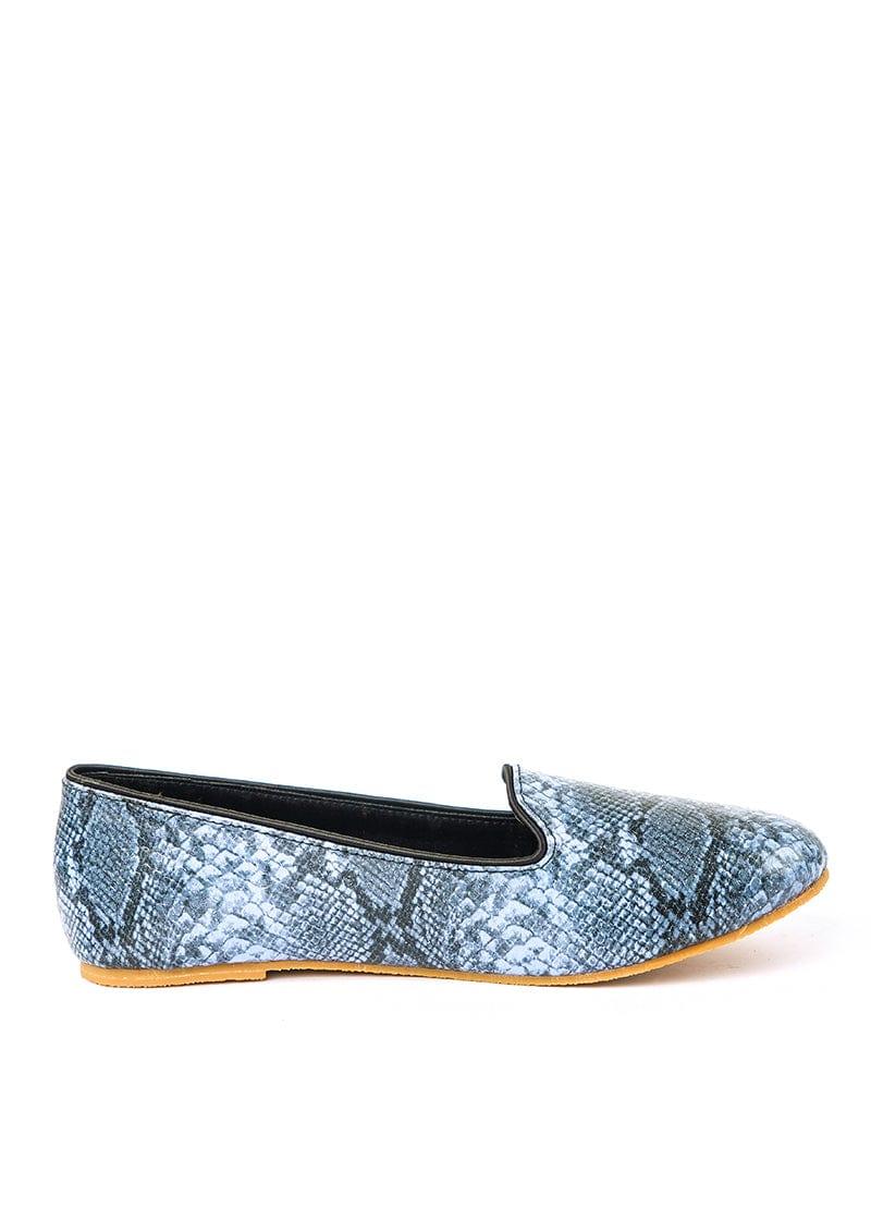 JootiShooti - Blue Textured Loafers - Studio by TCS