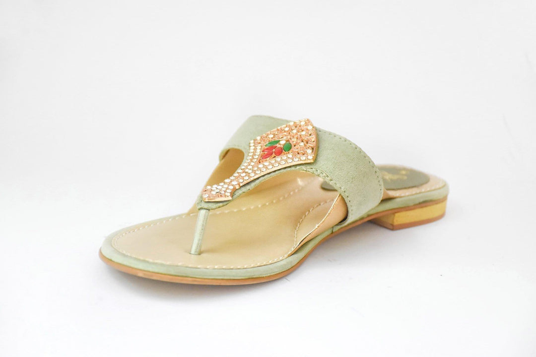 Milli Shoes - Green - Flats