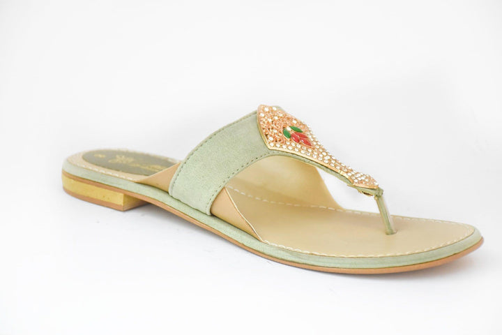Milli Shoes - Green - Flats