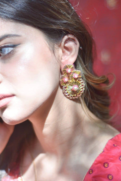 Chapter 13 - Pink Chakri Earrings