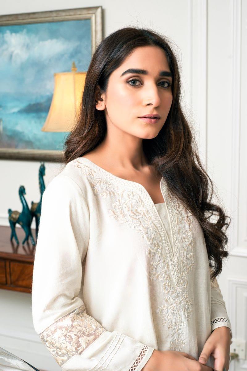 Yasmin Zaman - P-293 - Ivory - 2 Piece - Studio by TCS