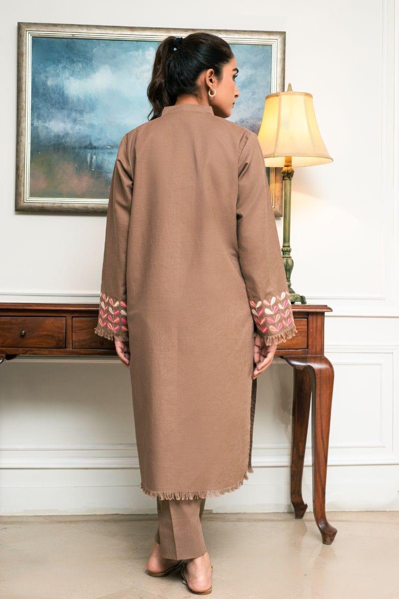 Yasmin Zaman - P-295 - Brown - 2 Piece - Studio by TCS