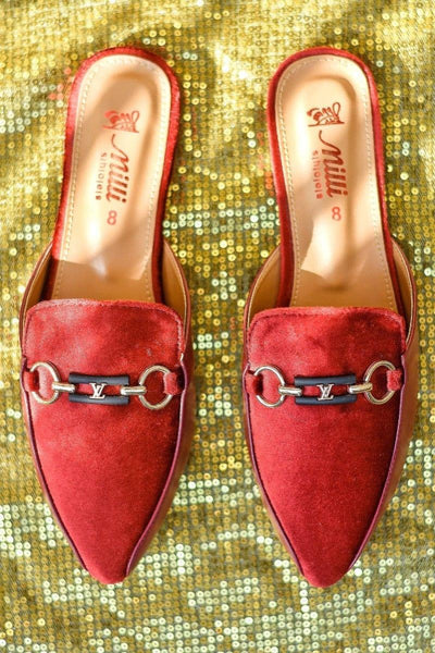 Milli Shoes - Mule - Red - 7033 - Studio by TCS