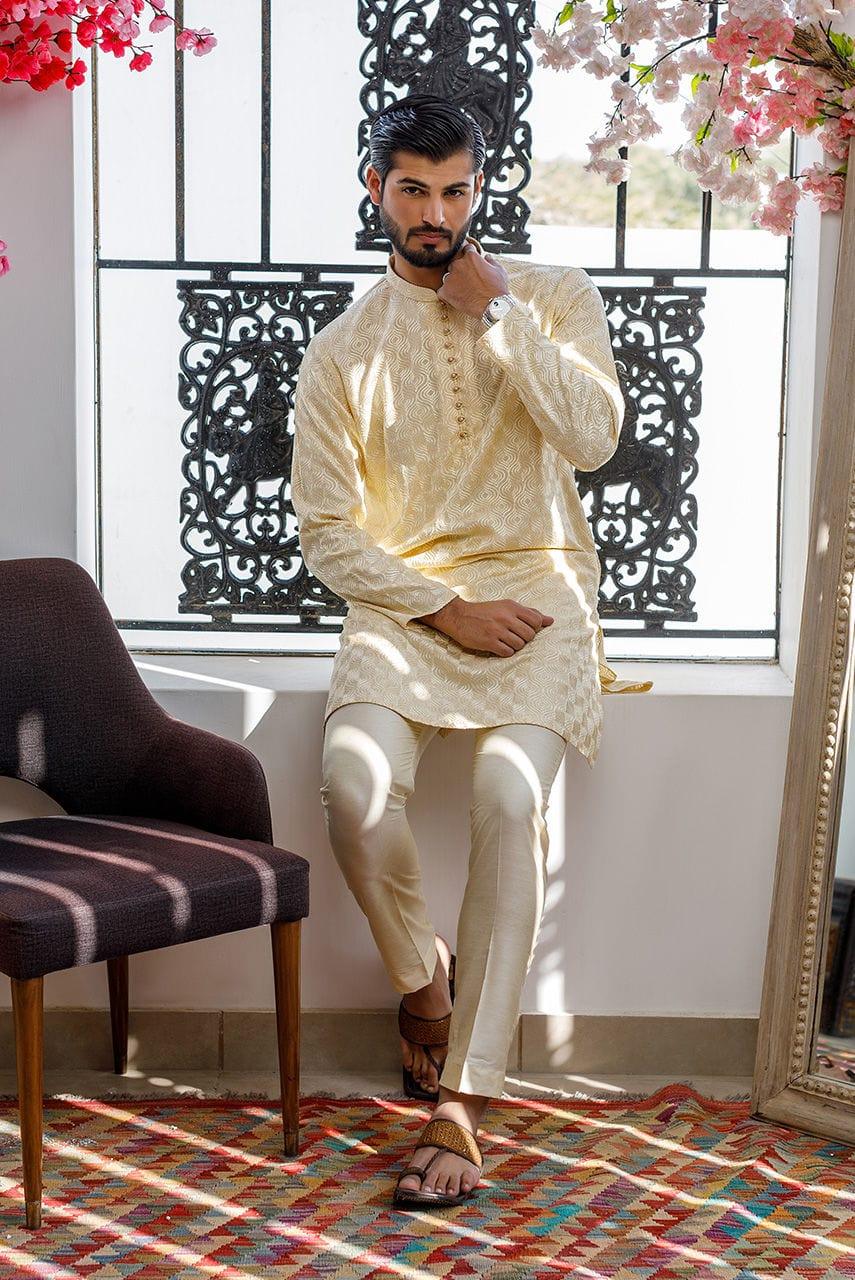 Deepak Perwani - Kurta & Pajama - MOF1499 - 2 Piece