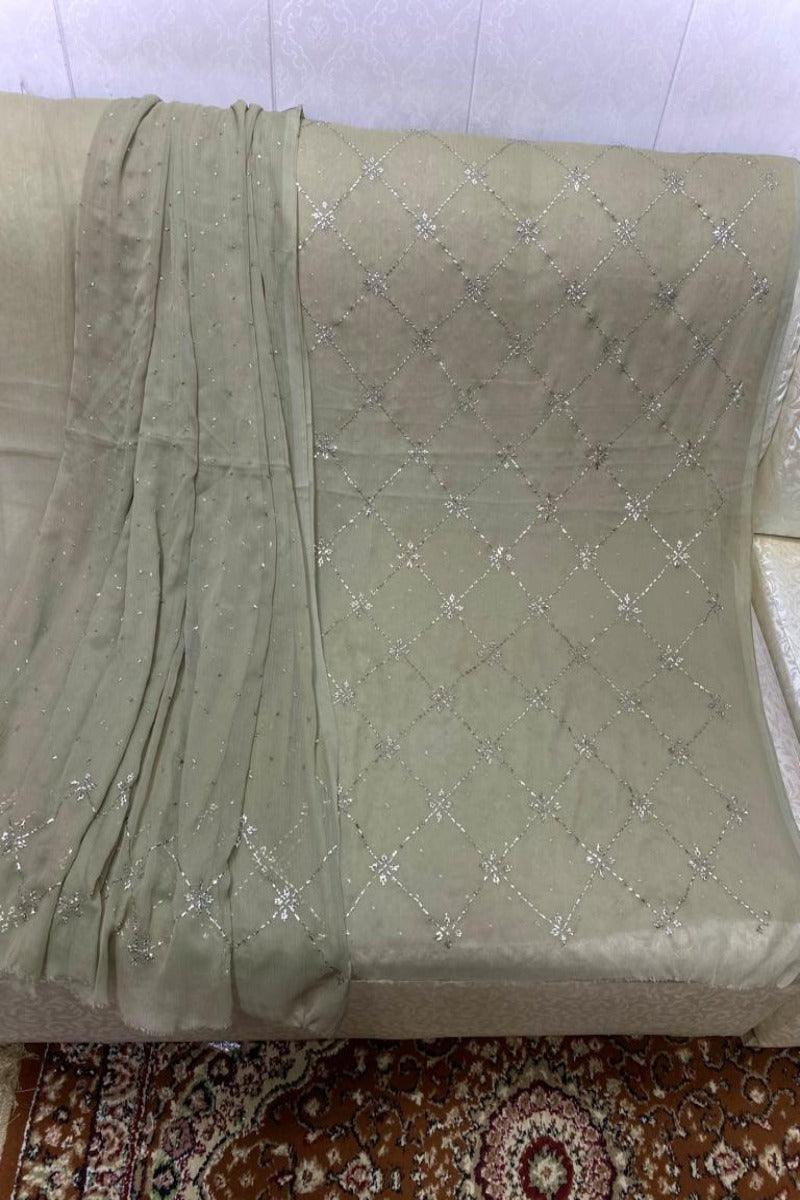Designs By Amina - Hand crafted Mukesh work - 2 Piece - 9