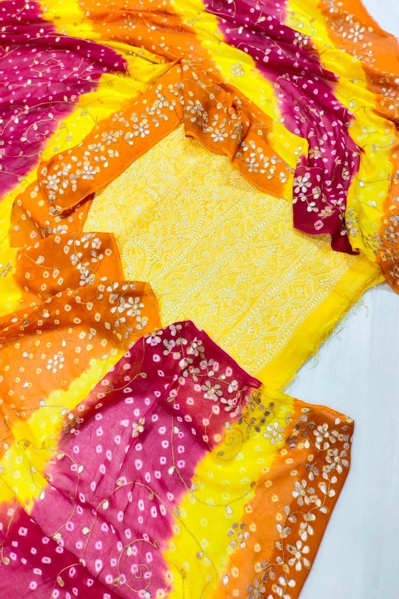 Designs By Amina - Indian Chickenkari - 2 Piece - 13