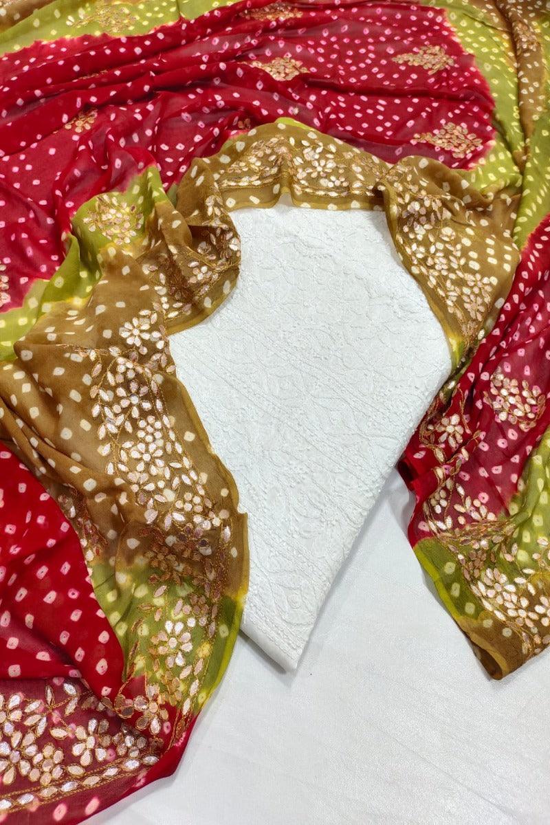 Designs By Amina - Indian Chickenkari - 2 Piece - 2