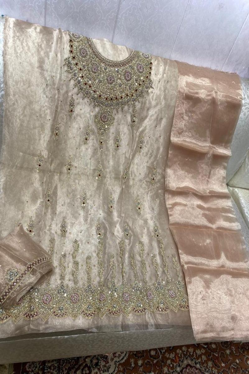 Designs By Amina - Tilla Cora and Tabka Handmade Net 2pc - 14