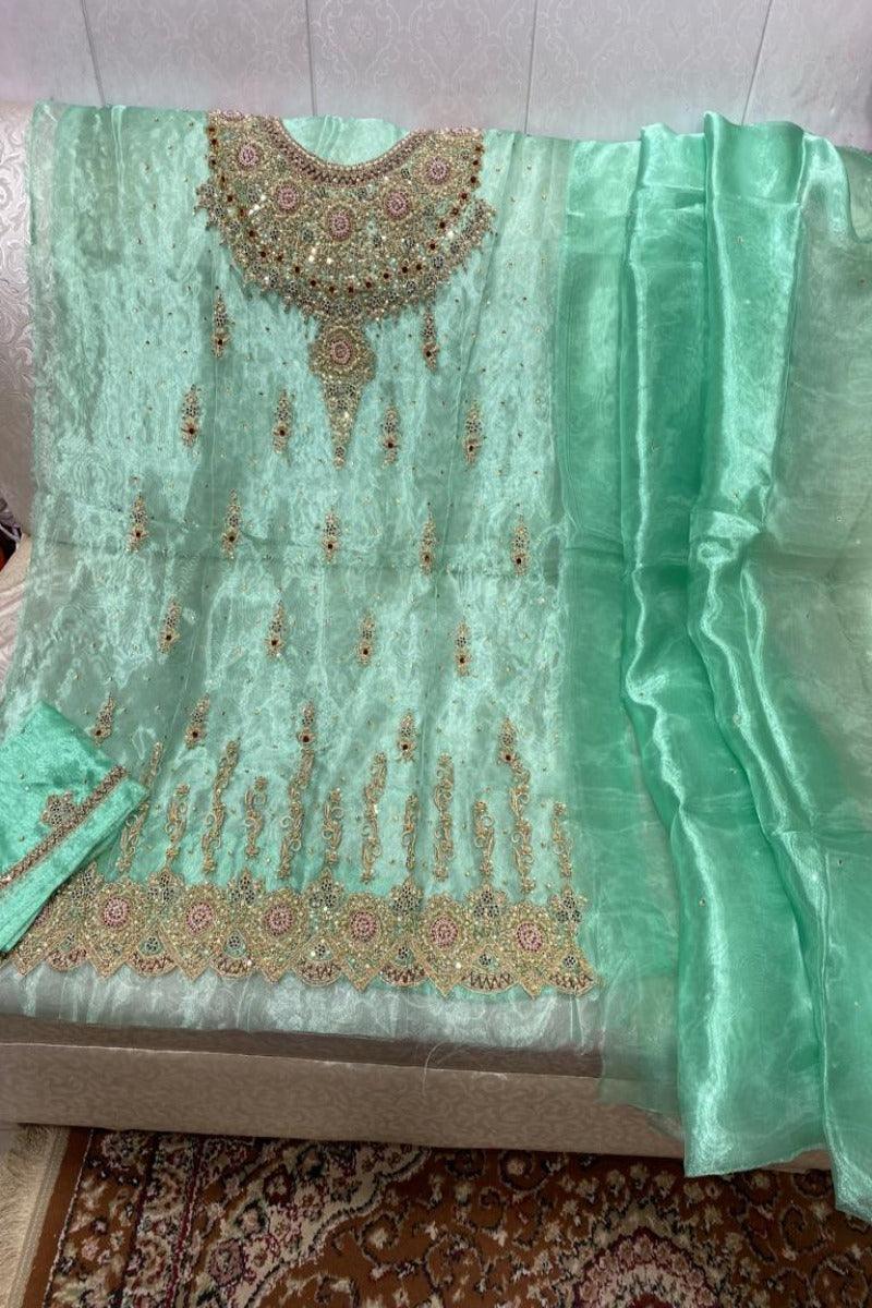 Designs By Amina - Tilla Cora and Tabka Handmade Net 2pc - 5