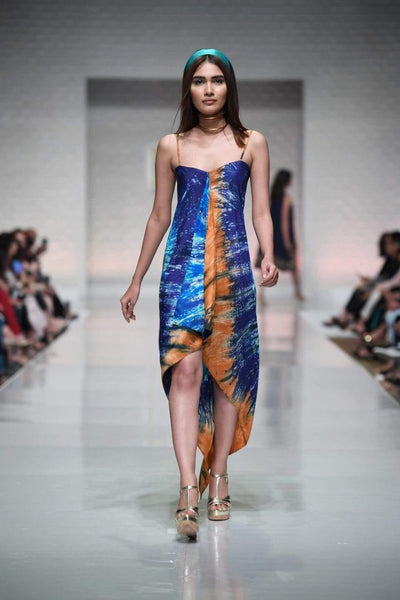 Yasmin Zaman - Tie Dye Handkerchief Dress