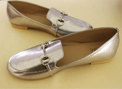 Soma - Gold Free Falling Loafers 