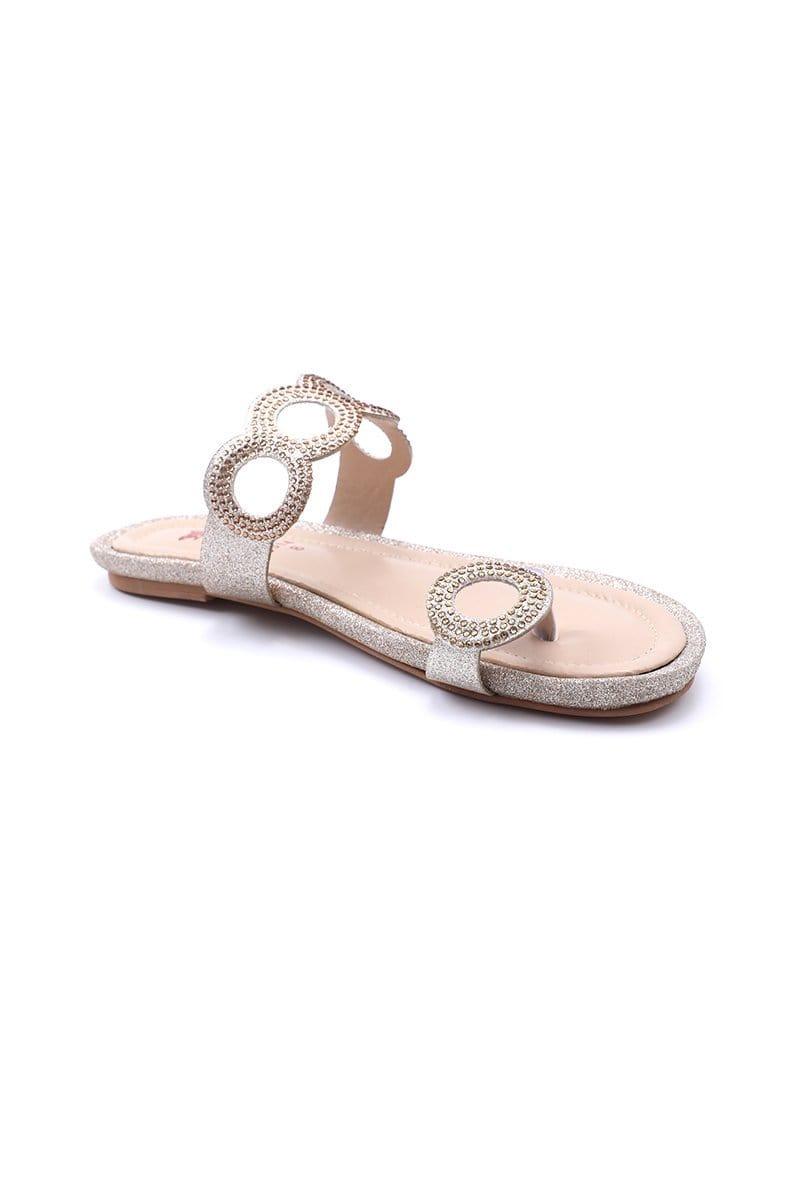 Milli Shoes - Fawn Gold Flats - 5504