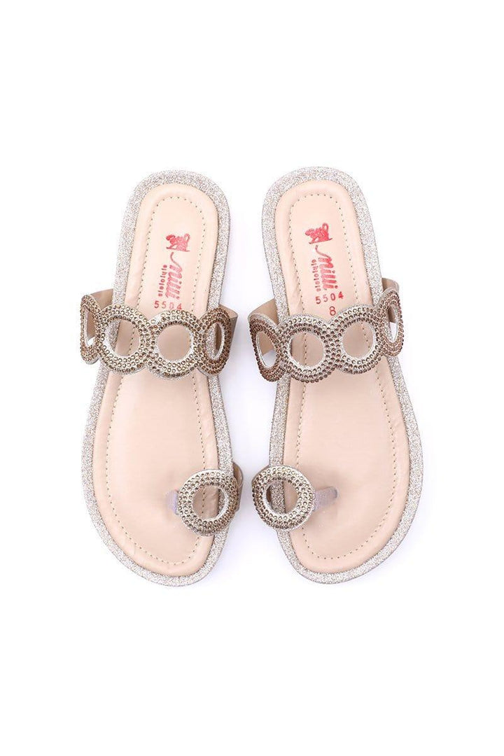 Milli Shoes - Fawn Gold Flats - 5504