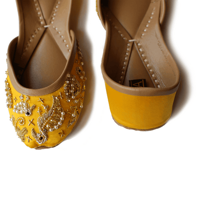 Soma - Flamincino Yellow Hand Crafted Footwear