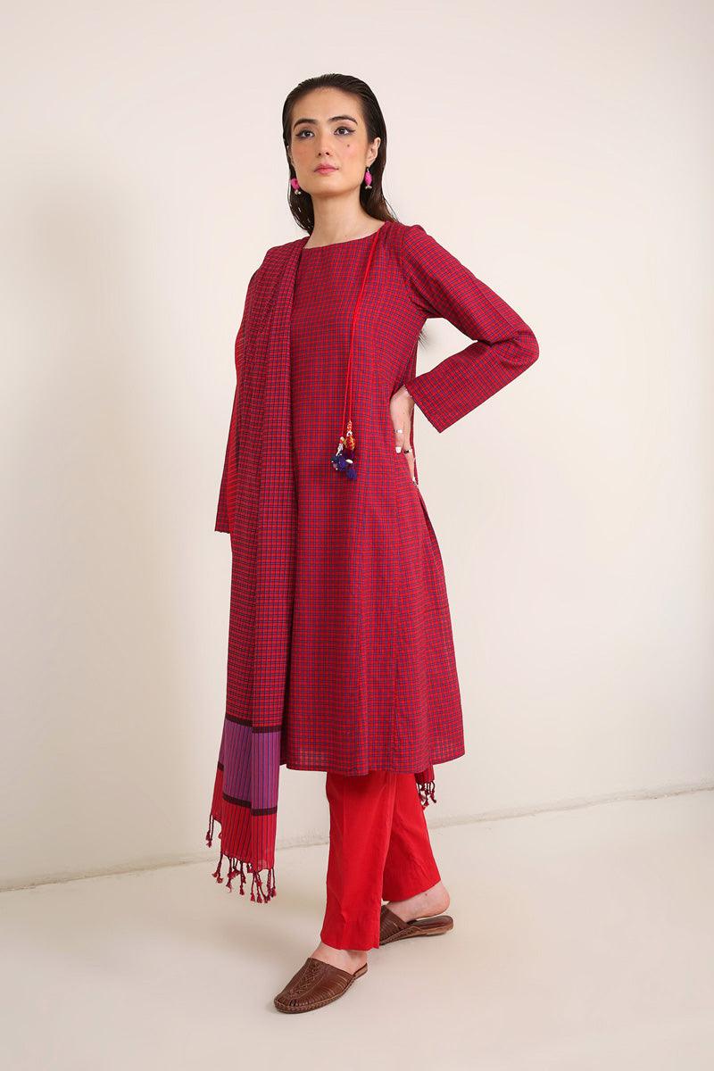 Generation - 1 Piece Balochi Kaleidscope Collection - Red