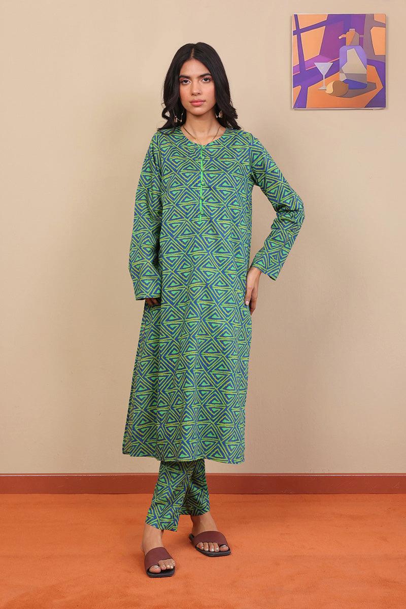 Generation - 2- Piece Kaantha - Blue - Lawn