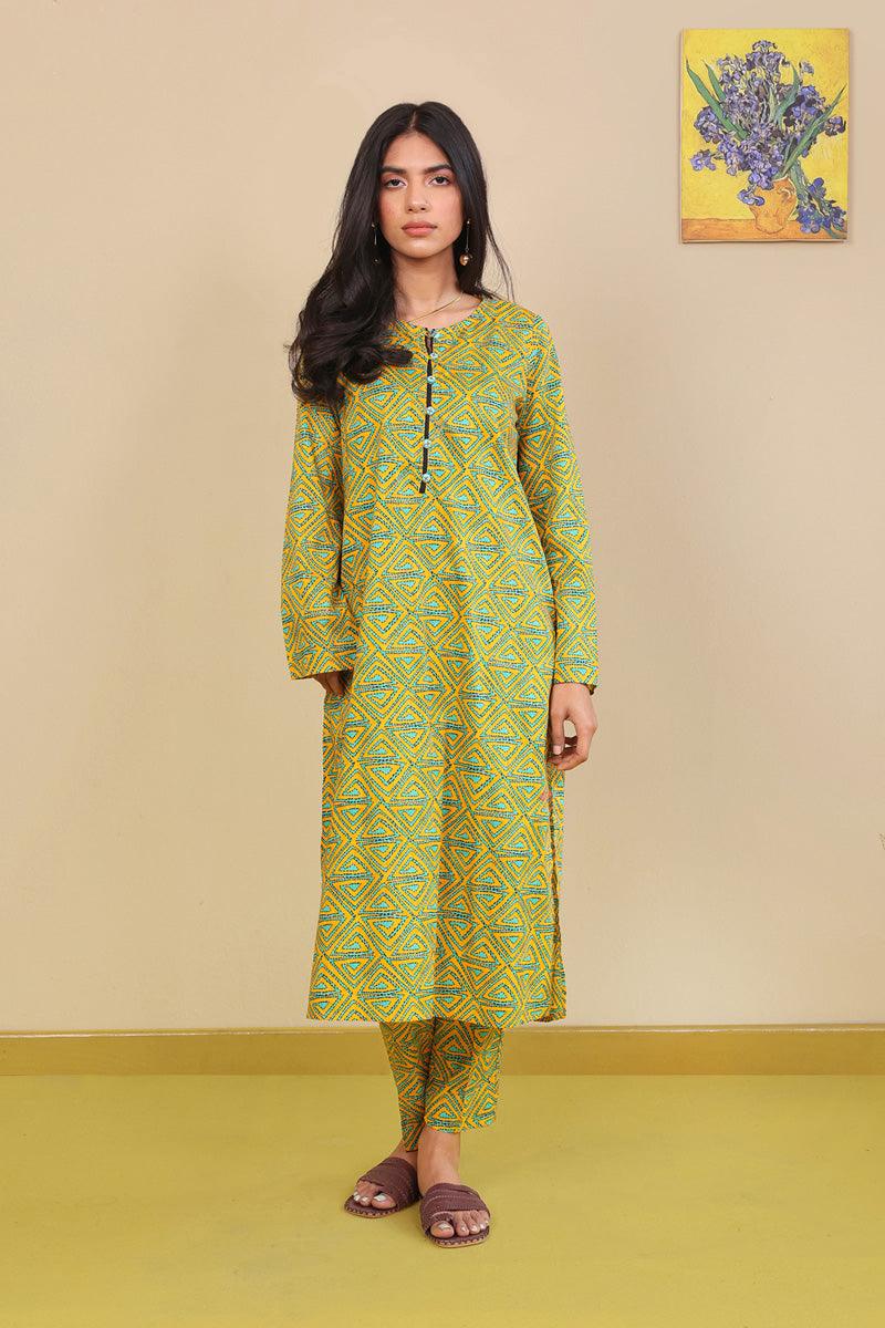 Generation - 2- Piece Kaantha - Yellow - Lawn
