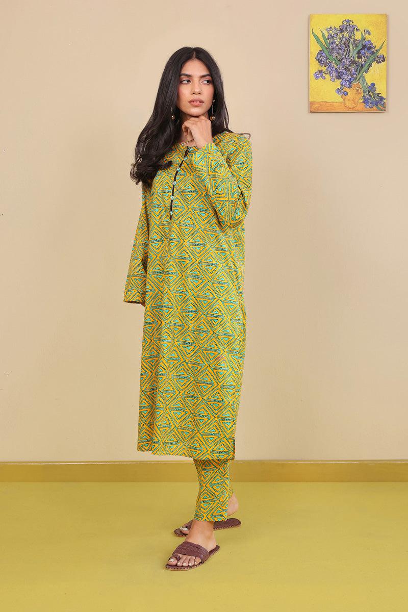 Generation - 2- Piece Kaantha - Yellow - Lawn