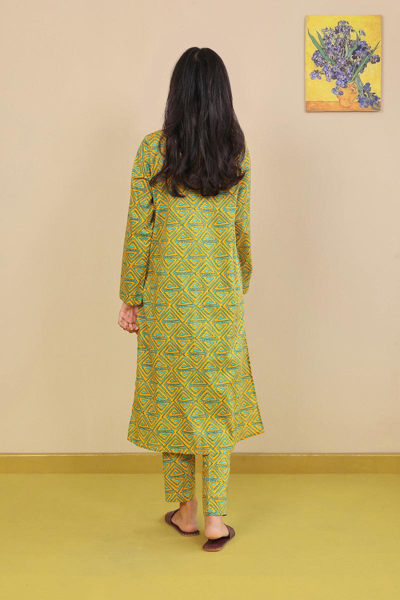 Generation - 2- Piece Kaantha - Yellow - Lawn
