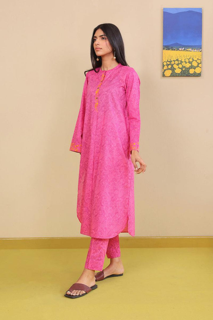Generation - 2-Piece Keral Mono Set - Pink - Voile